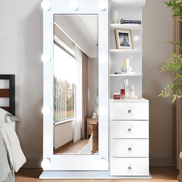 Grande Vanity Station + Long LED Mirror