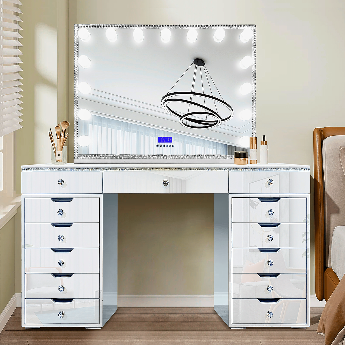 Starlight Full-Mirror Hollywood Vanity